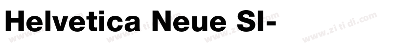 Helvetica Neue SI字体转换 Helvetica Neue SI字体转换